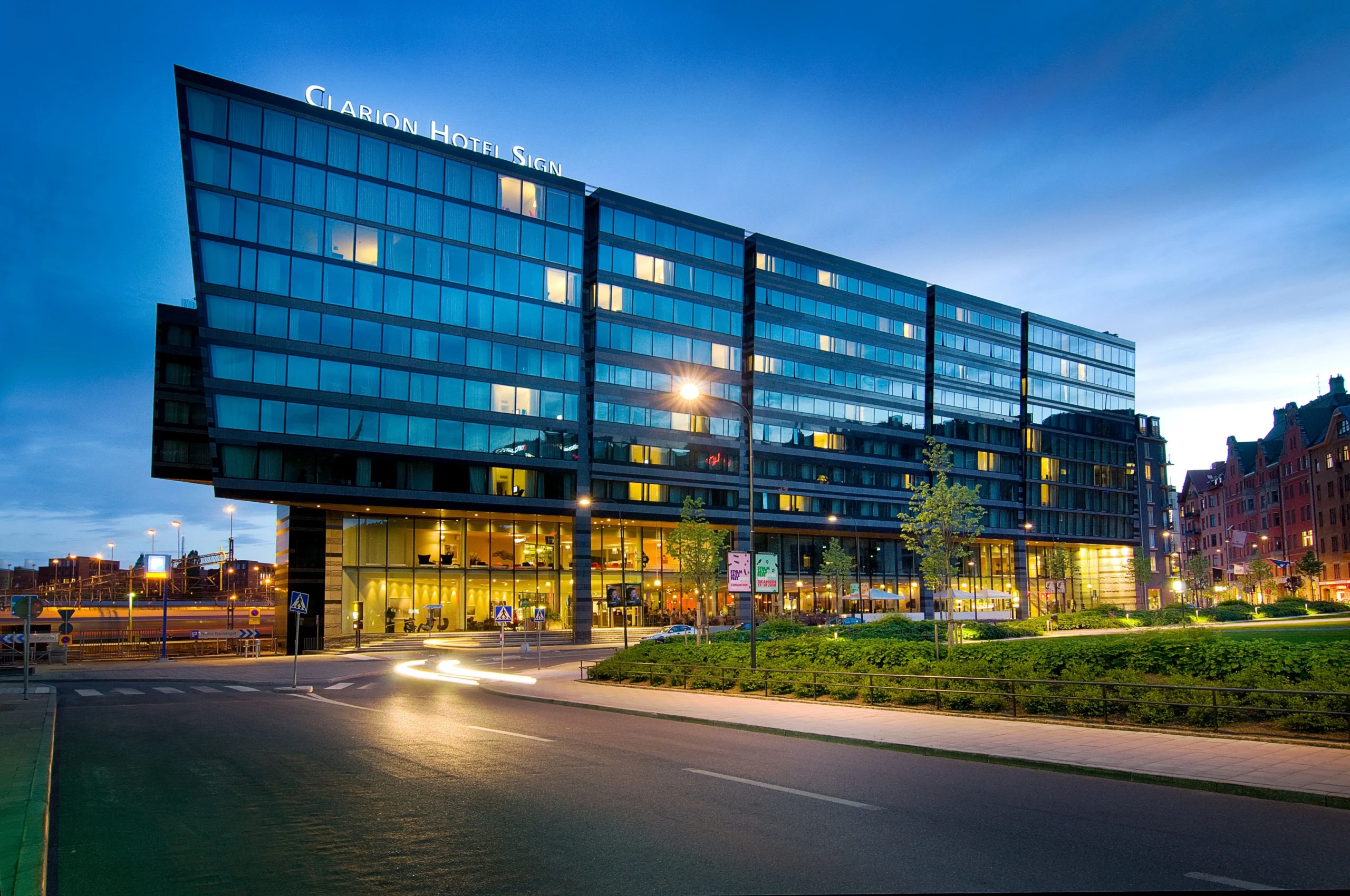 Hotel Clarion Sign,Skanska Sverige AB